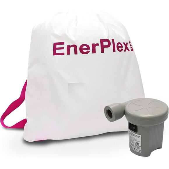 MSRP $86 Pink EnerPlex Kids Inflatable Portable Travel Bed with High Speed Pump - Picture 5 of 7